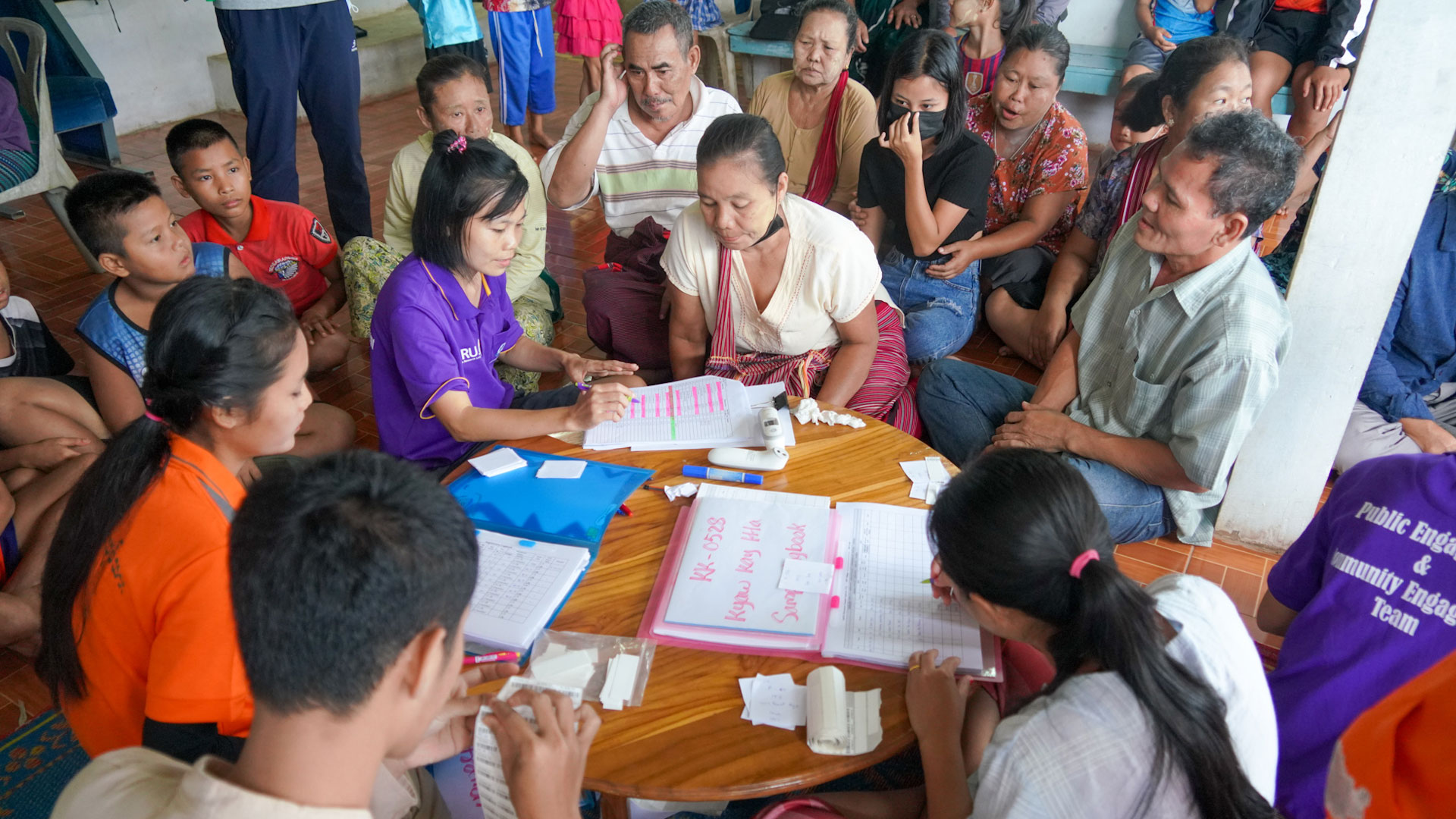 Malaria - Drug Resistance Treatment Drug Administration: Photo Credit Saw HTEE K Paung for Shoklo Malaria Research Unit